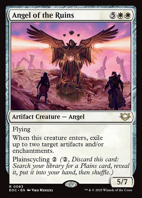 Angel of the Ruins - Edge of Eternities Commander Magic card