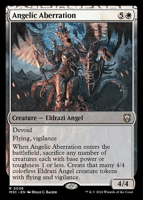 Angelic Aberration - Modern Horizons 3 Commander Magic card