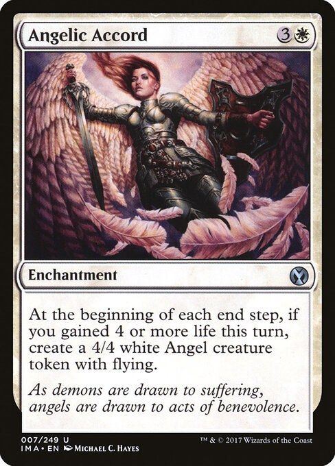 Angelic Accord - Iconic Masters Magic card