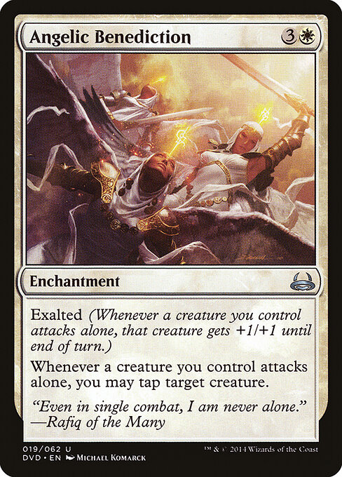 Angelic Benediction - Duel Decks Anthology: Divine vs. Demonic Magic card