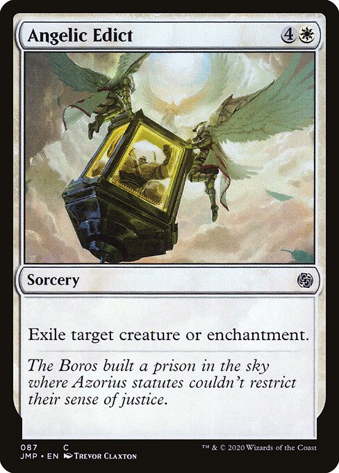 Angelic Edict - Jumpstart Magic card