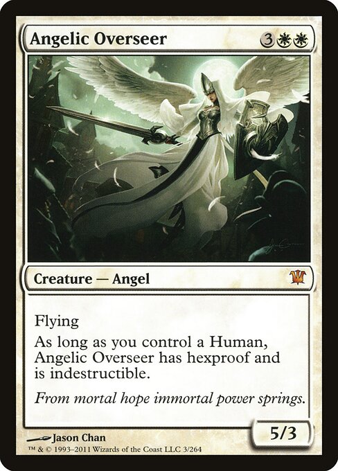 Angelic Overseer - Innistrad Magic card