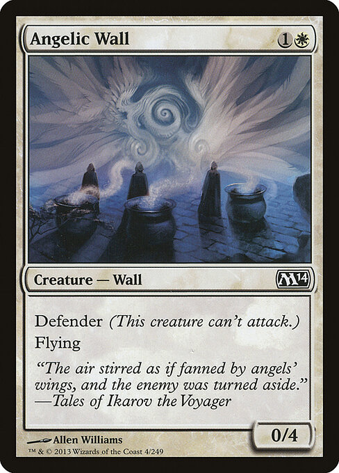 Angelic Wall - Magic 2014 Magic card