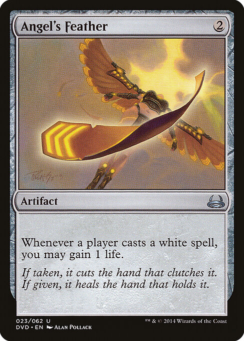 Angel's Feather - Duel Decks Anthology: Divine vs. Demonic Magic card