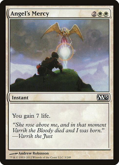 Angel's Mercy - Magic 2013 Magic card
