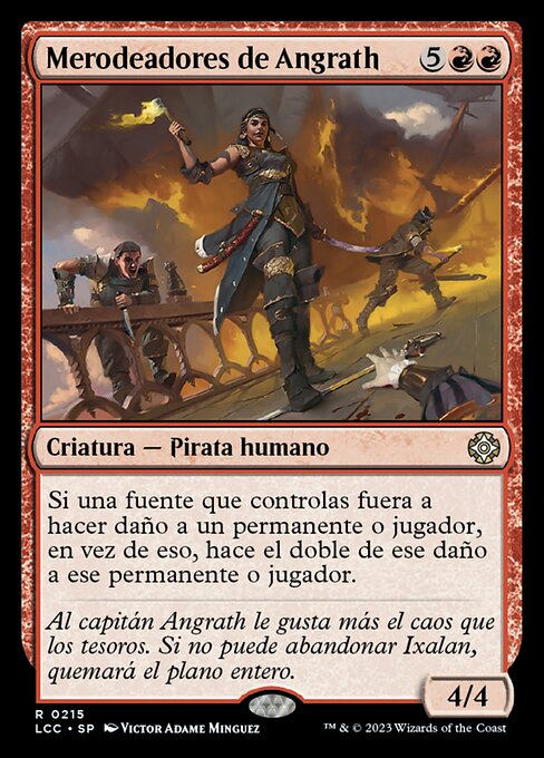 Angraths Plünderer (Angrath's Marauders) - Ixalan (#132) - Illustrated by Victor Adame Minguez - Magic: The Gathering Card