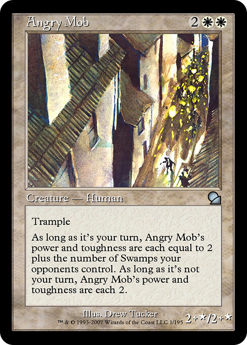 Angry Mob - Masters Edition Magic card