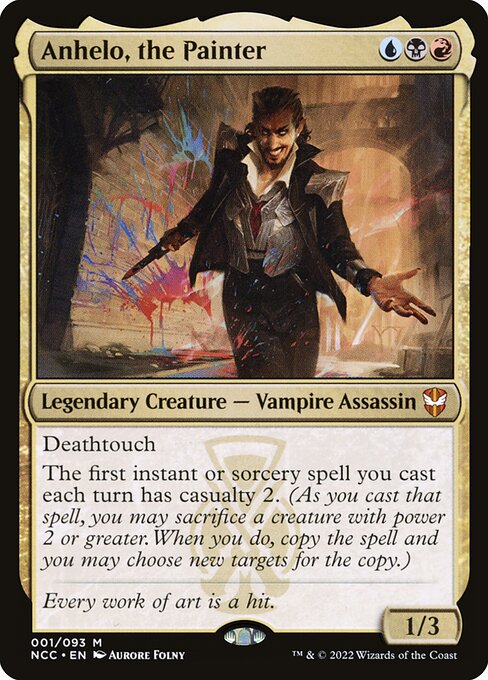 Anhelo, the Painter - New Capenna Commander Magic card