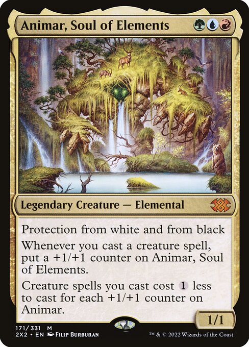 Animar, Soul of Elements - Double Masters 2022 Magic card