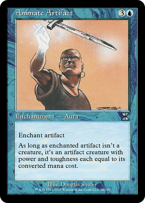 Animate Artifact - Masters Edition IV Magic card