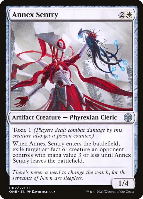Annex Sentry - Phyrexia: All Will Be One Magic card