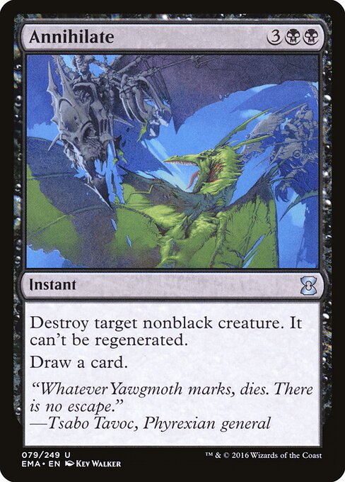 Annihilate - Eternal Masters Magic card
