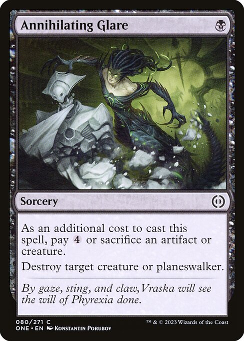 Annihilating Glare - Phyrexia: All Will Be One Magic card