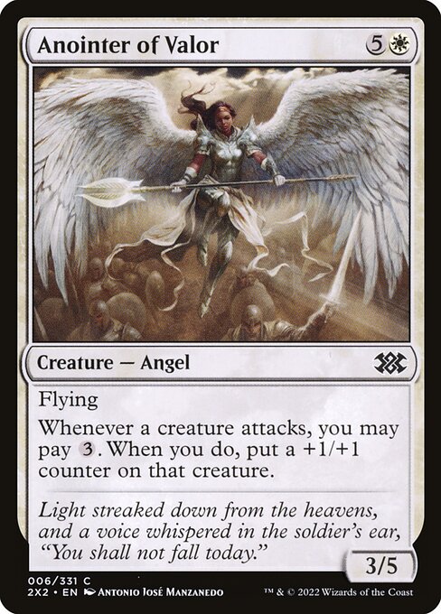 Anointer of Valor - Double Masters 2022 Magic card