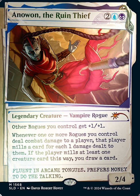 Anowon, the Ruin Thief - Secret Lair Drop (#1568★) - Illustrated by David Robert Hovey - Magic: The Gathering Card