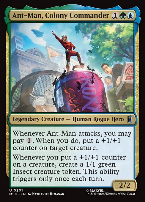 Ant-Man, Colony Commander - Marvel Super Heroes Magic card
