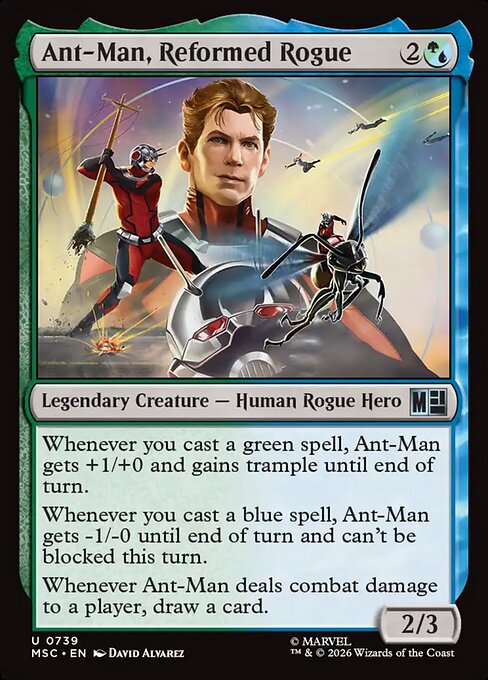 Ant-Man, Reformed Rogue art by David Álvarez