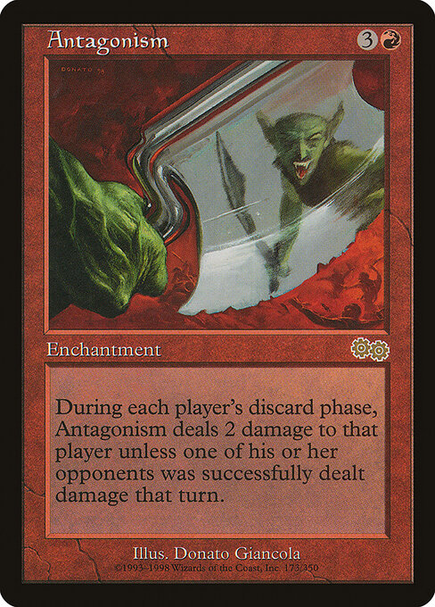 Antagonism - Urza's Saga Magic card
