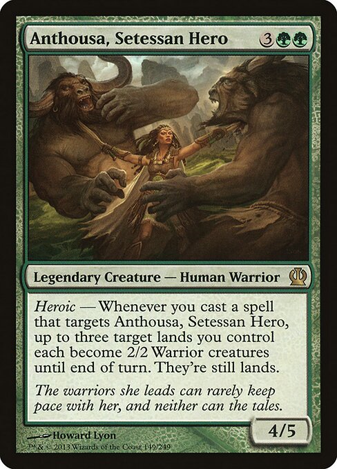 Anthousa, Setessan Hero - Theros Magic card