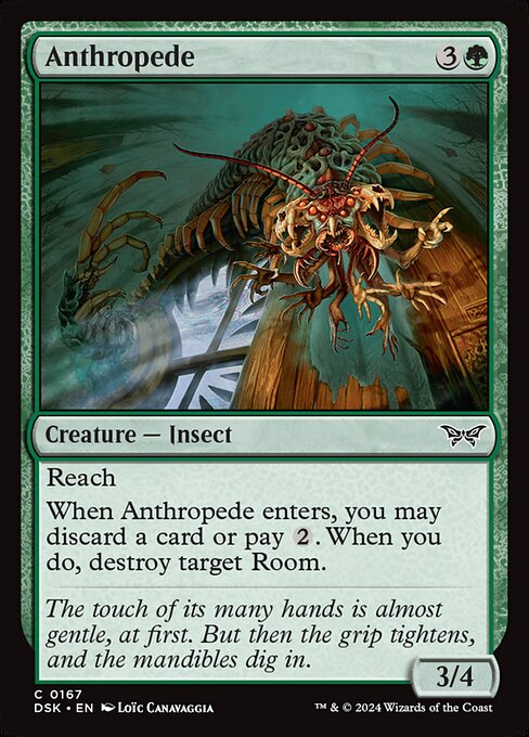 Anthropede art by Loïc Canavaggia