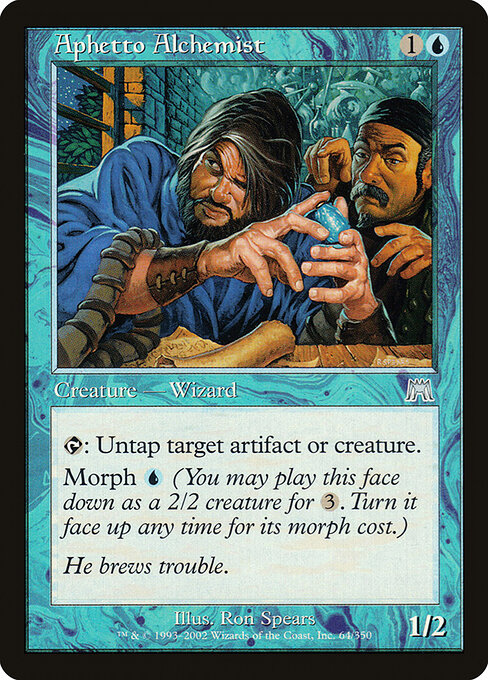 Aphetto Alchemist - Onslaught (#64) - Illustrated by Ron Spears - Magic: The Gathering Card