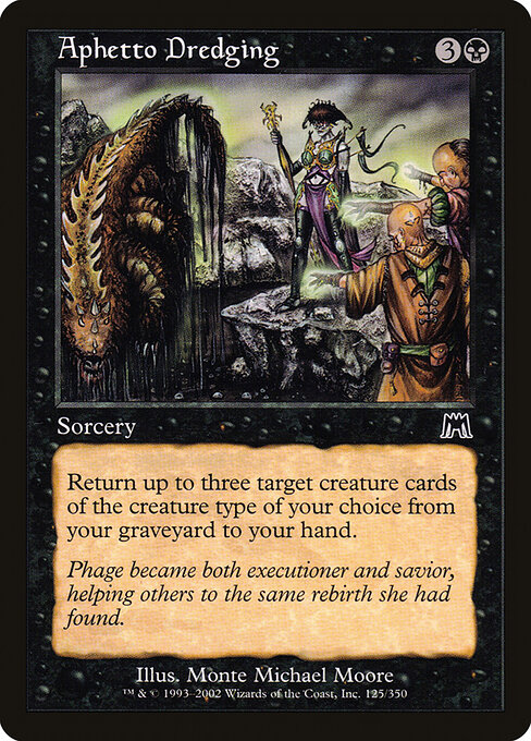 Aphetto Dredging - Onslaught Magic card