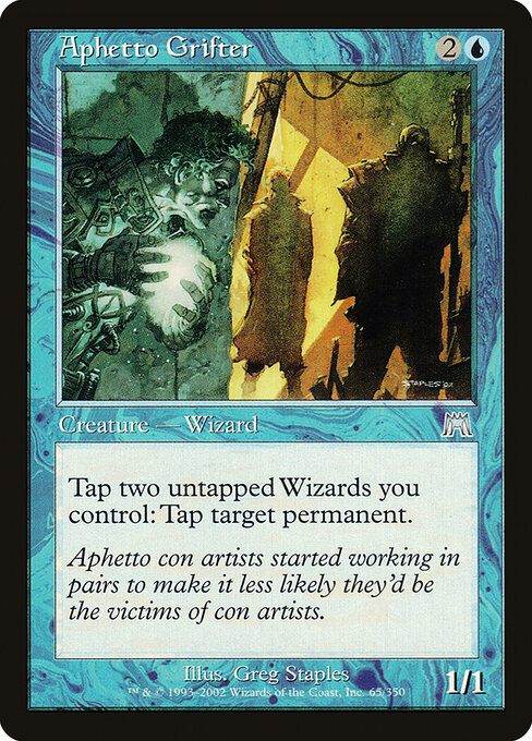 Aphetto Grifter - Onslaught Magic card