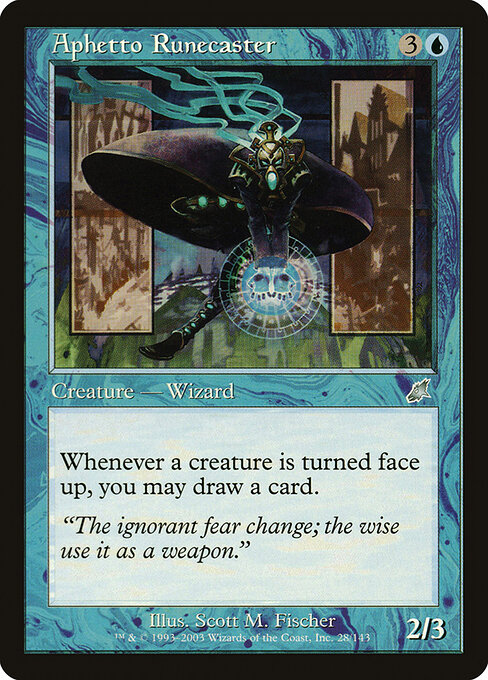 Aphetto Runecaster - Scourge Magic card