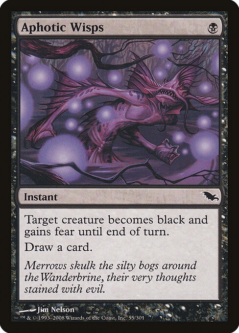 Aphotic Wisps - Shadowmoor Magic card