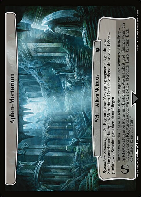 Aplan-Mortarium (Aplan Mortarium) - Doctor Who (#568) - Illustrated by Helge C. Balzer - Magic: The Gathering Card