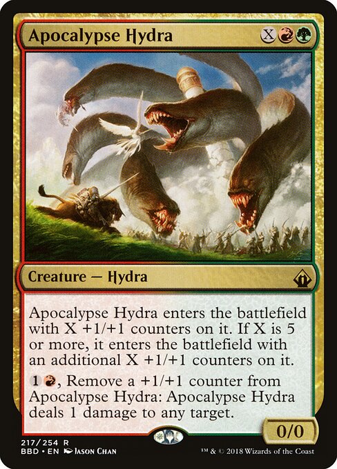 Apocalypse Hydra - Battlebond Magic card