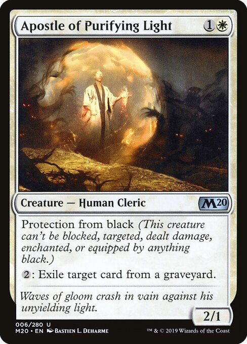Apostle of Purifying Light - Core Set 2020 Magic card
