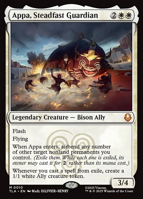 Appa, Steadfast Guardian - Avatar: The Last Airbender Magic card