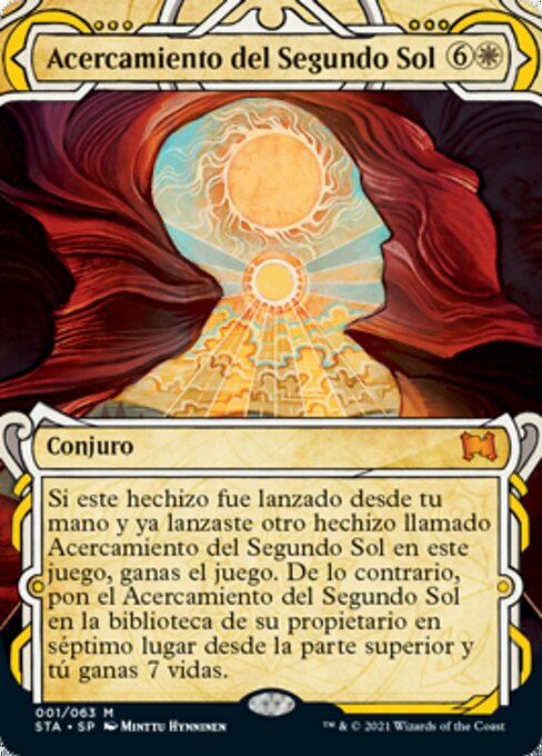 Approach of the Second Sun - Amonkhet Remastered (#4) - Illustrated by Kev Walker - Magic: The Gathering Card