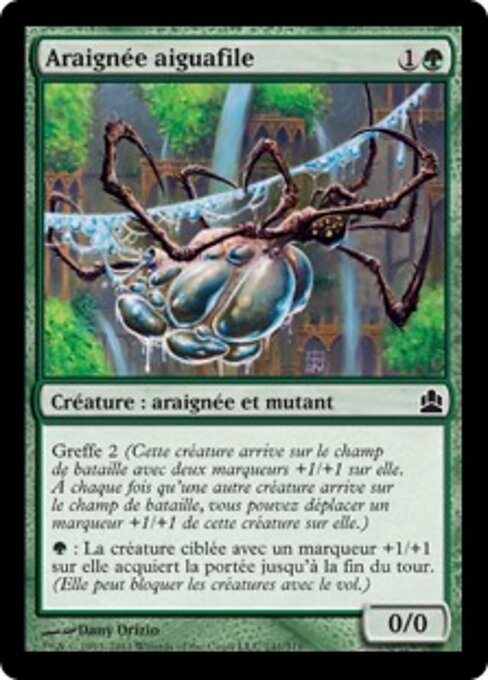 水辺の蜘蛛 (Aquastrand Spider) - Modern Masters 2015 (#140) - Illustrated by Dany Orizio - Magic: The Gathering Card