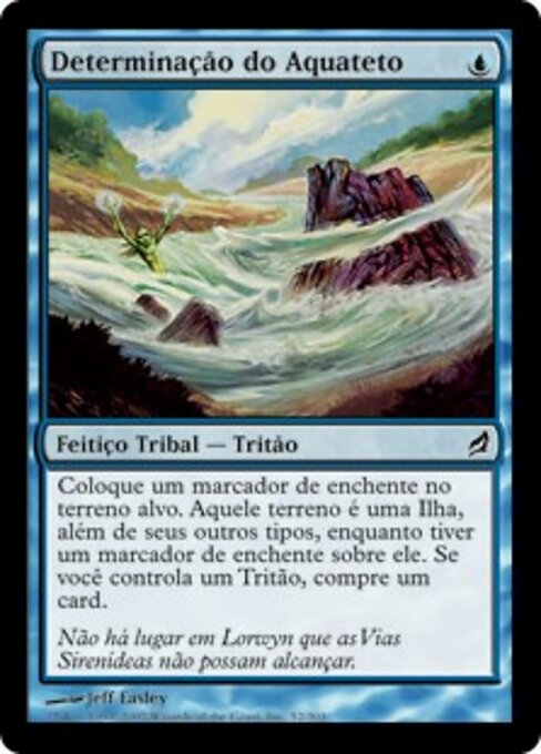 Volontà dell'Aquitetto (Aquitect's Will) - Lorwyn (#52) - Illustrated by Jeff Easley - Magic: The Gathering Card