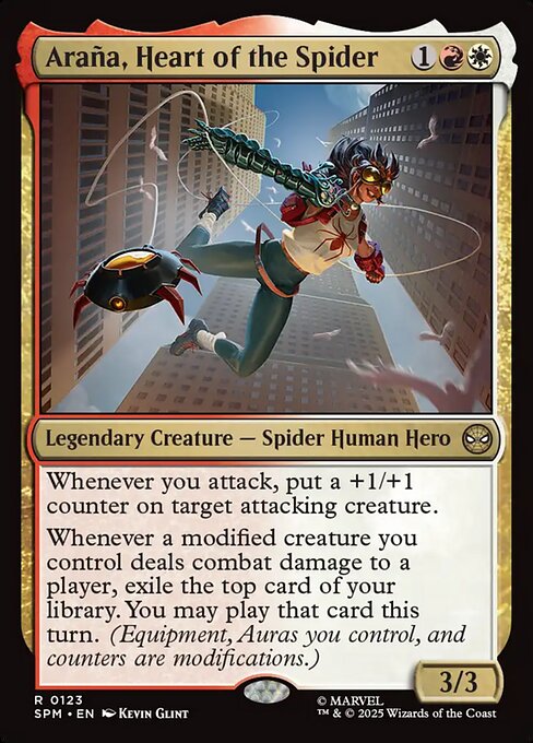 Araña, Heart of the Spider - Marvel's Spider-Man Magic card