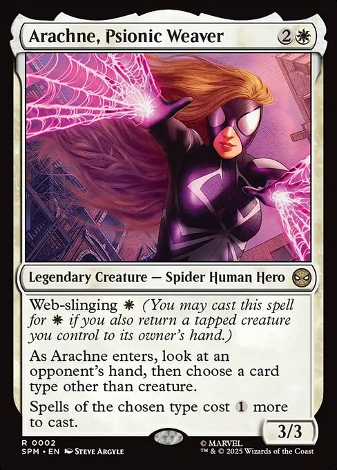 Arachne, Psionic Weaver - Marvel's Spider-Man Magic card