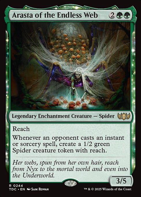 Arasta of the Endless Web - Tarkir: Dragonstorm Commander Magic card