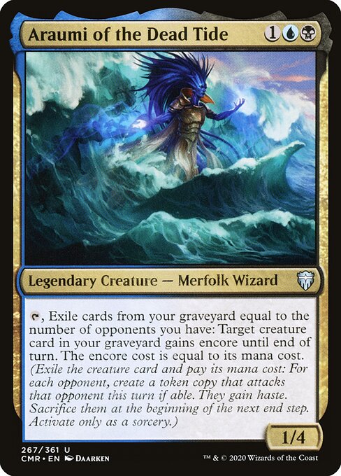 Araumi of the Dead Tide - Commander Legends Magic card