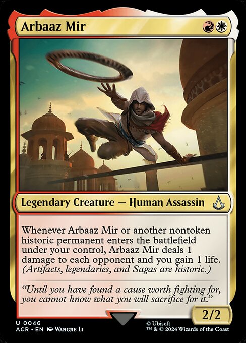 Arbaaz Mir - Assassin's Creed Magic card
