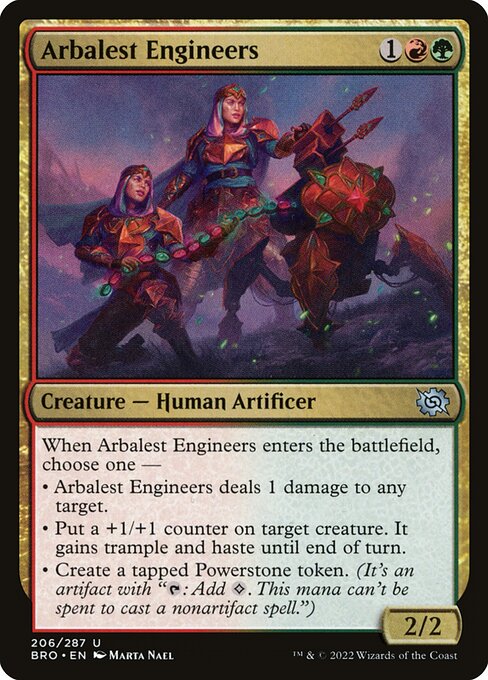 Arbalest Engineers - The Brothers' War Magic card