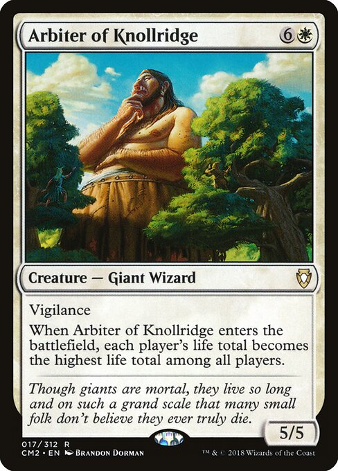 Arbiter of Knollridge - Commander Anthology Volume II (#17) - Illustrated by Brandon Dorman - Magic: The Gathering Card