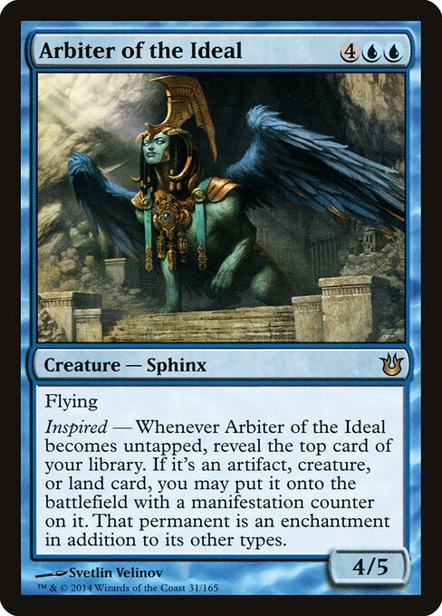 Arbiter of the Ideal - Born of the Gods (#31) - Illustrated by Svetlin Velinov - Magic: The Gathering Card