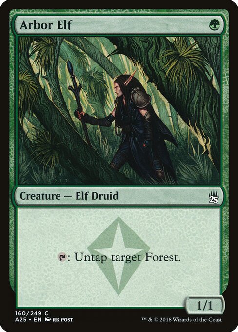 Arbor Elf - Masters 25 Magic card
