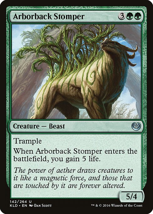 Arborback Stomper - Kaladesh Magic card