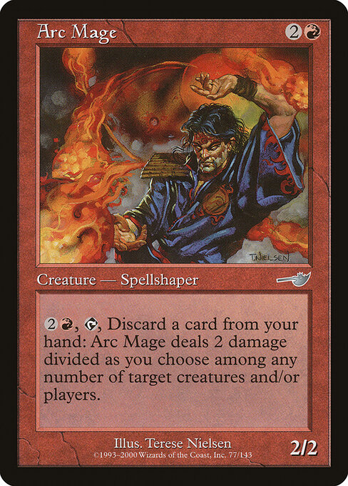 Arc Mage - Nemesis Magic card