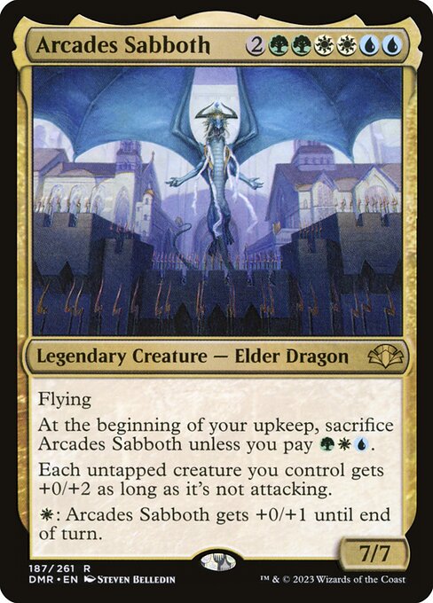 Arcades Sabboth - Dominaria Remastered Magic card