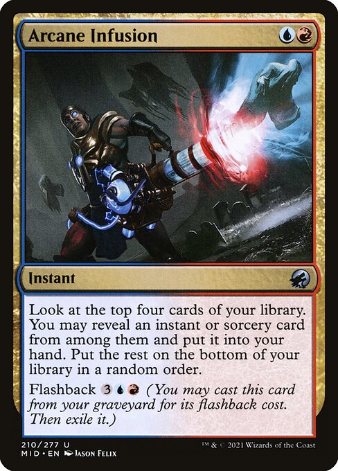 Arcane Infusion - Innistrad: Midnight Hunt Magic card