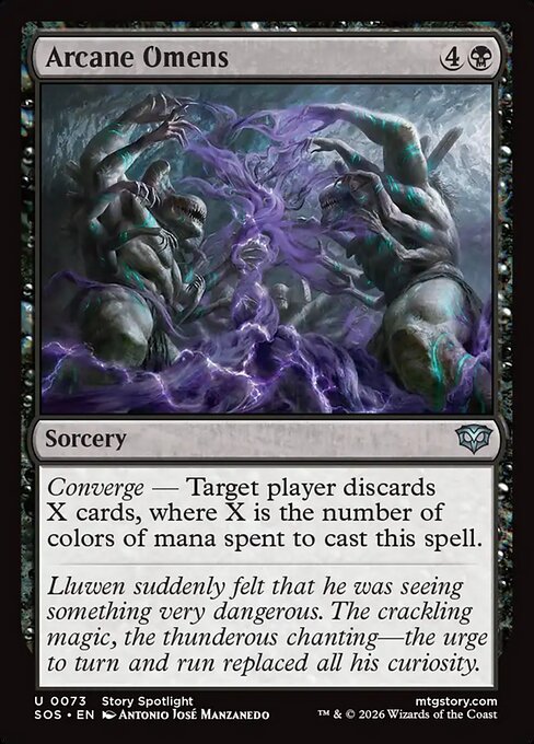 Arcane Omens - Secrets of Strixhaven Magic card
